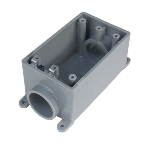 electrical box plastic connector|home depot plastic electrical conduit.